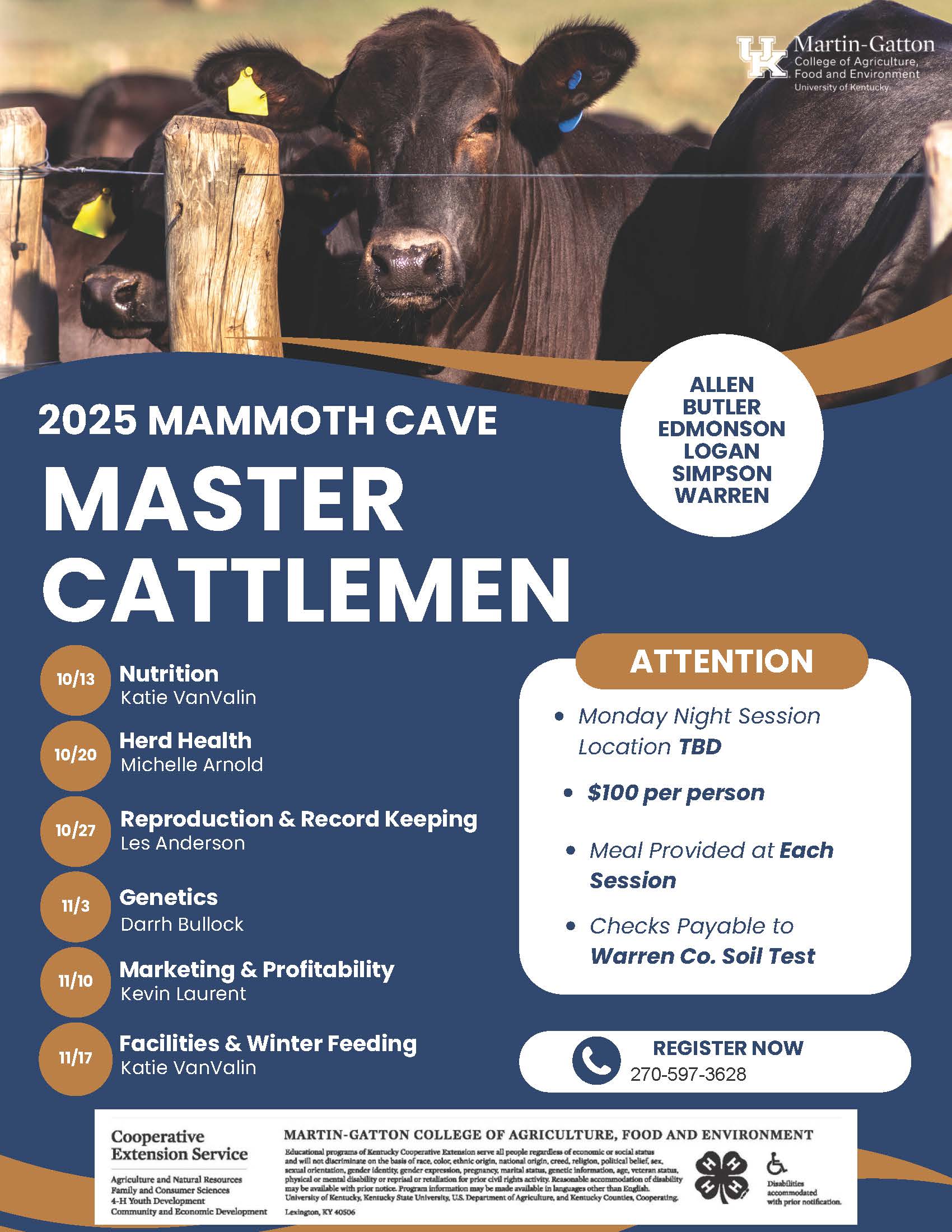 2025 Master Cattlemen Showcase